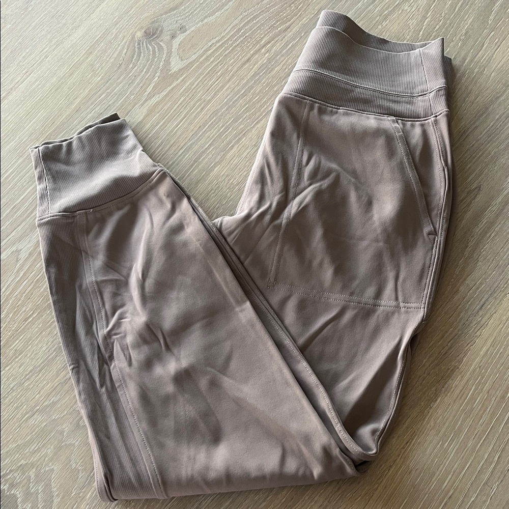 Athleta Taupe Track Pants